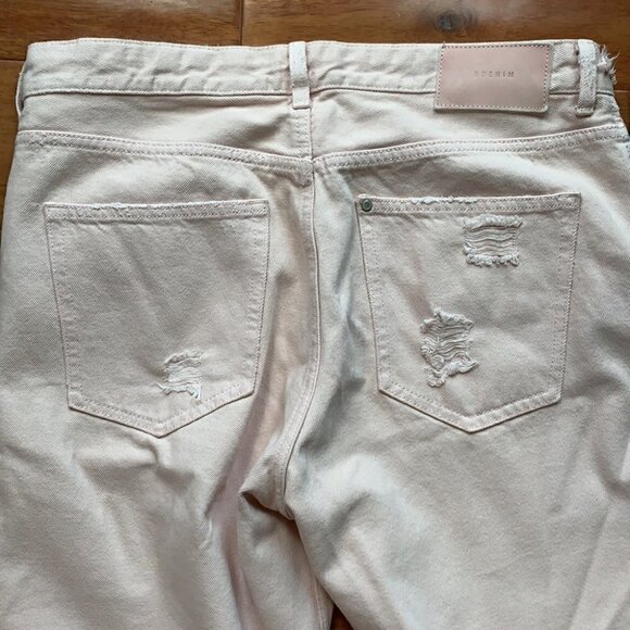 H&m & Denim pink distressed boyfriend jeans - Picture 8 of 8